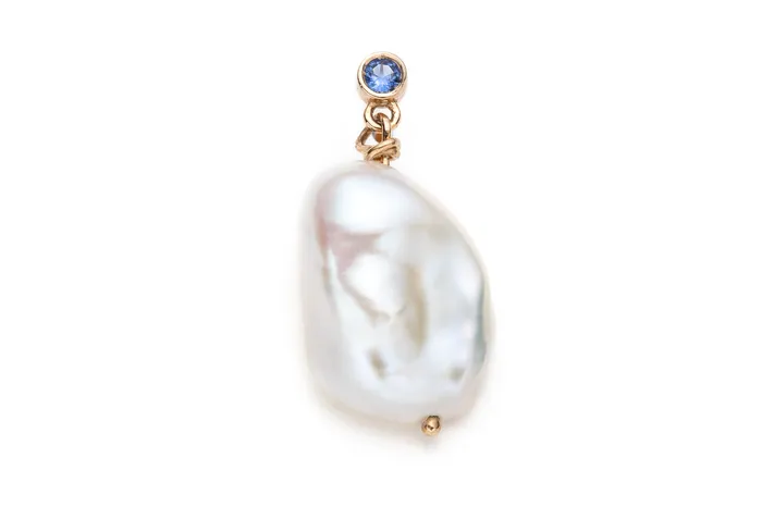 Sapphire Girl with a Pearl Earring Sofia Zakia Earrings