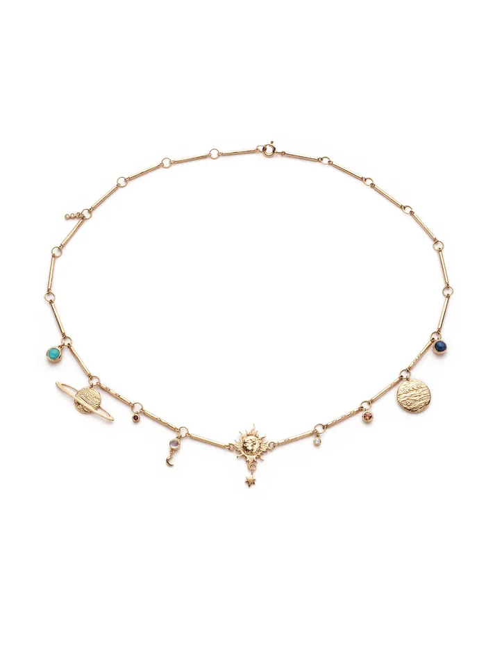 Sofia Zakia Necklaces Solar System Necklace