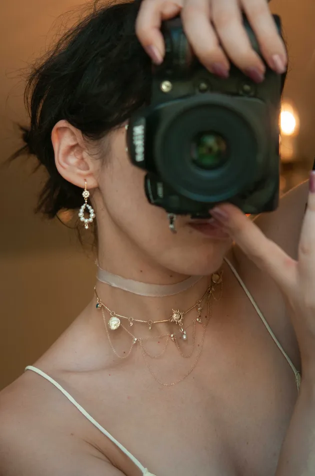 Sofia Zakia Necklaces Solar System Necklace