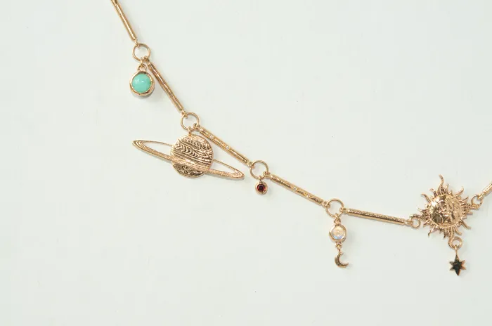 Sofia Zakia Necklaces Solar System Necklace