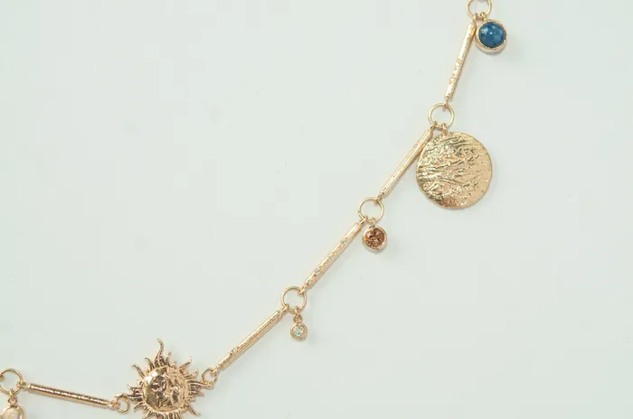 Sofia Zakia Necklaces Solar System Necklace