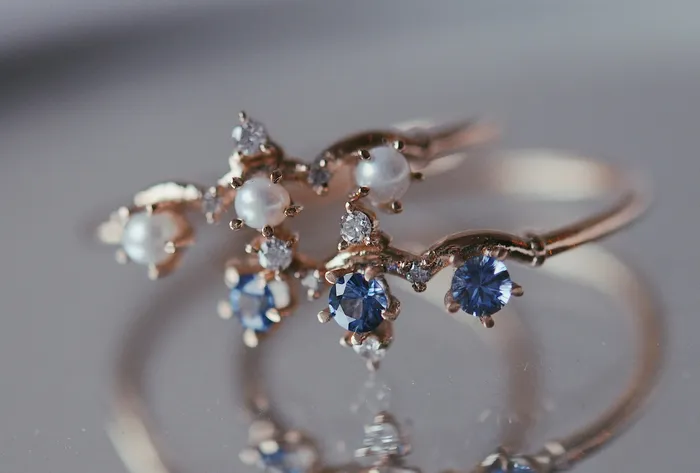 Sofia Zakia Rings Sapphire Winter Waltz Ring