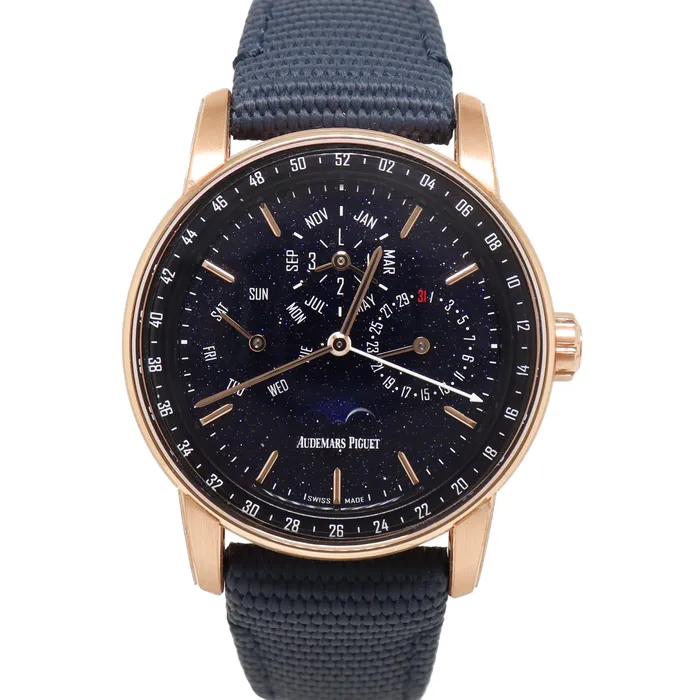 Watches Happy Jewelers Audemars Piguet 41mm Code 1159 Rose Gold Blue Aventurine Dial Watch Reference 26394OROOD321CR01 Watches Happy Jewelers Audemars Piguet 41mm Code 1159 Rose Gold Blue Aventurine Dial Watch Reference 26394OROOD321CR01