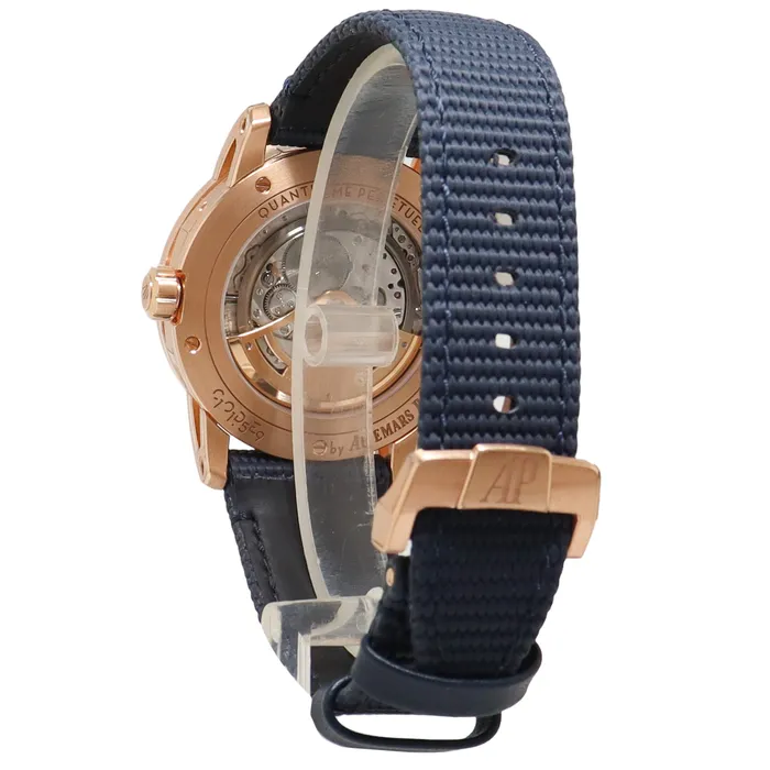 Watches Happy Jewelers Audemars Piguet 41mm Code 1159 Rose Gold Blue Aventurine Dial Watch Reference 26394OROOD321CR01