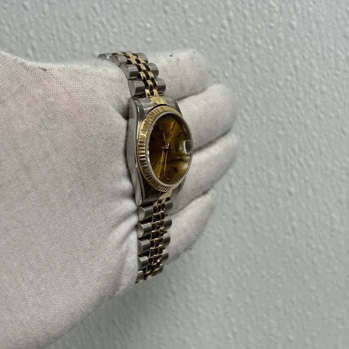Watches Happy Jewelers Rolex Datejust 31mm Champagne Dial Watch Ref 68273 Watches Happy Jewelers Rolex Datejust 31mm Champagne Dial Watch Ref 68273