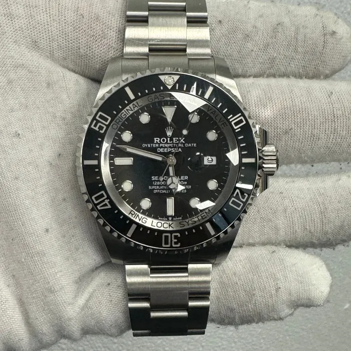 Watches Happy Jewelers Rolex SeaDweller Deepsea 44mm Black Dial Watch Ref126660 Watches Happy Jewelers Rolex SeaDweller Deepsea 44mm Black Dial Watch Ref126660