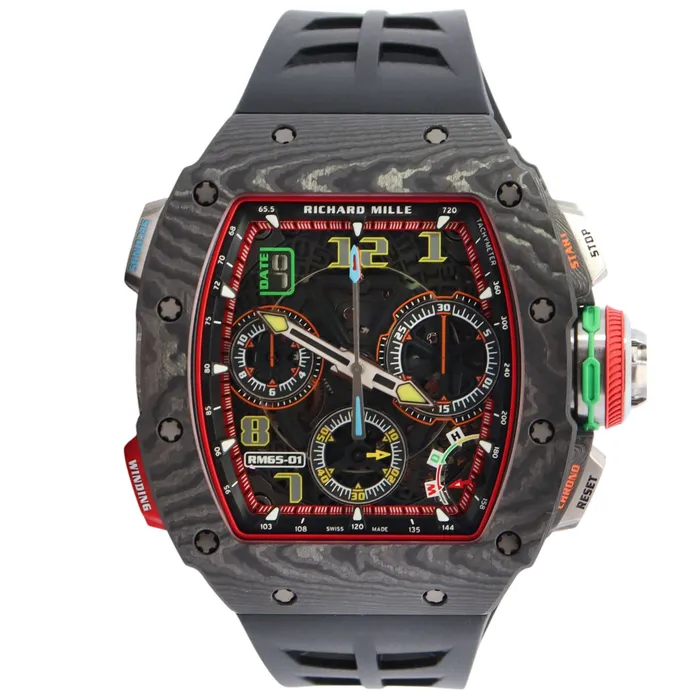 Watches Richard Mille RM6501 42mm Openwork Dial Watch Ref RM6501 Happy Jewelers Watches Richard Mille RM6501 42mm Openwork Dial Watch Ref RM6501 Happy Jewelers