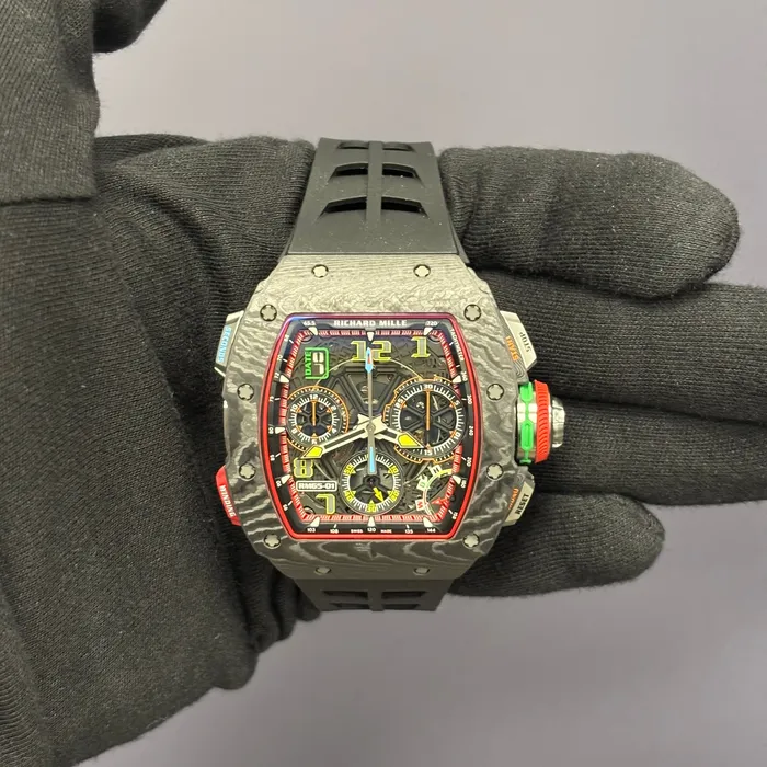 Watches Richard Mille RM6501 42mm Openwork Dial Watch Ref RM6501 Happy Jewelers Watches Richard Mille RM6501 42mm Openwork Dial Watch Ref RM6501 Happy Jewelers